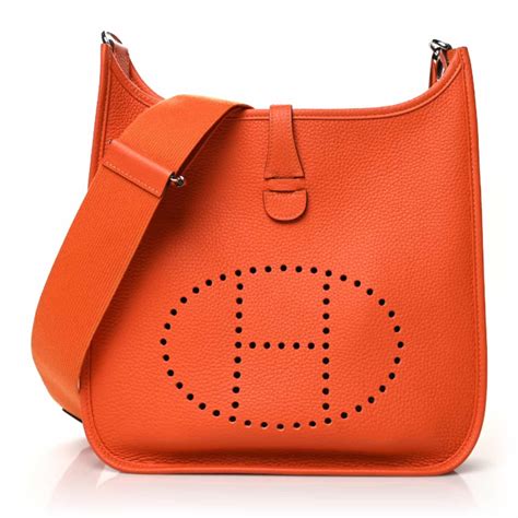 hermes inspired crossbody bag|Hermes evelyne bag price 2022.